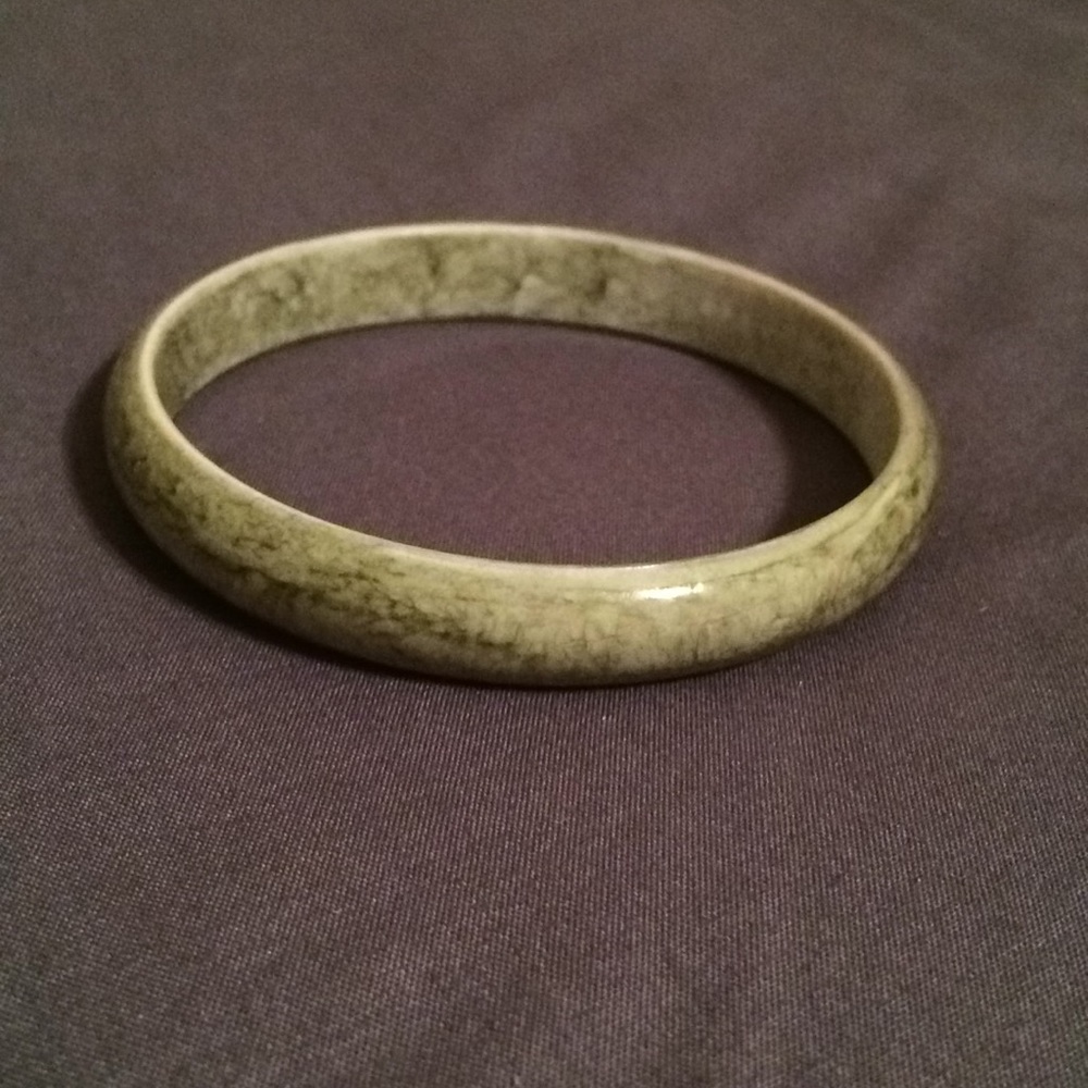 Green Plastic Bracelet